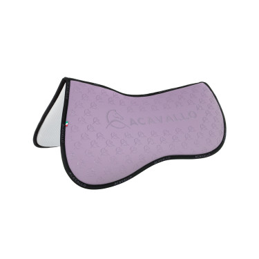 Ammortizzatore in memory foam con grip in gel bifacciale Acavallo Lilla / nero Viola