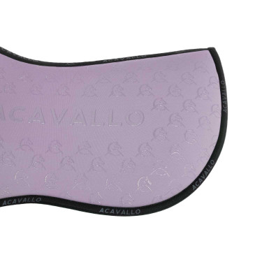 Ammortizzatore in memory foam con grip in gel bifacciale Acavallo Lilla / nero Viola