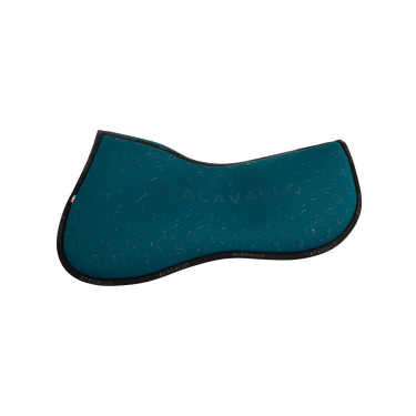 Ammortizzatore in memory foam con grip in gel bifacciale Acavallo Petrolio / nero Blu
