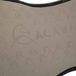 Ammortizzatore in memory foam con grip in gel bifacciale Acavallo Terra / nero Marrone