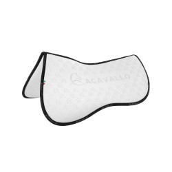 Ammortizzatore in memory foam con grip in gel bifacciale Acavallo Bianco / nero