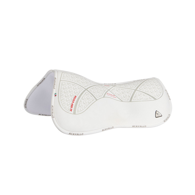 Ammortizzatore in memory foam con gel esagonale e rialzo anteriore Acavallo Ammortizzatore in memory foam con gel esagonale e rialzo anteriore Acavallo