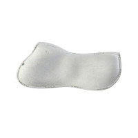 Ammortizzatore in memory foam con gel esagonale e rialzo posteriore Acavallo Bianco Ammortizzatore in memory foam con gel esagonale e rialzo posteriore Acavallo Bianco