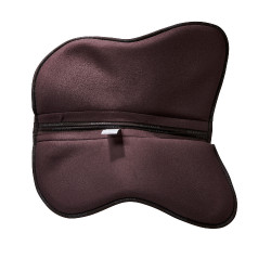 Ammortizzatore in memory foam con gel esagonale e rialzo posteriore Acavallo Marrone Ammortizzatore in memory foam con gel esagonale e rialzo posteriore Acavallo Marrone