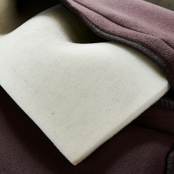 Ammortizzatore in memory foam con gel esagonale e rialzo posteriore Acavallo Marrone Ammortizzatore in memory foam con gel esagonale e rialzo posteriore Acavallo Marrone