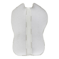 Amortiguador de lycra y espuma con memoria de forma con fibra de bambú Acavallo Bianco Amortiguador de lycra y espuma con memoria de forma con fibra de bambú Acavallo Bianco