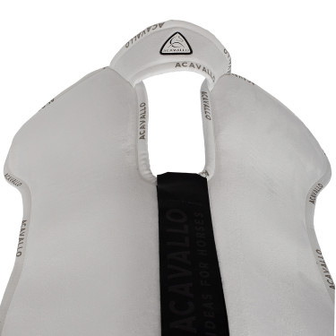 Ammortizzatore con tasche configurabili e rialzo anteriore e posteriore Piuma WFS in suede Acavallo Ammortizzatore con tasche configurabili e rialzo anteriore e posteriore Piuma WFS in suede Acavallo