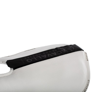 Ammortizzatore con tasche configurabili e rialzo anteriore e posteriore Piuma WFS in suede Acavallo Ammortizzatore con tasche configurabili e rialzo anteriore e posteriore Piuma WFS in suede Acavallo