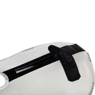 Ammortizzatore con tasche configurabili e rialzo anteriore e posteriore Piuma WFS in suede Acavallo Ammortizzatore con tasche configurabili e rialzo anteriore e posteriore Piuma WFS in suede Acavallo