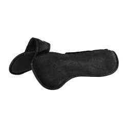 Ammortizzatore con tasche configurabili e pad Piuma WFS in pelle scamosciata piatta Acavallo Nero Ammortizzatore con tasche configurabili e pad Piuma WFS in pelle scamosciata piatta Acavallo Nero
