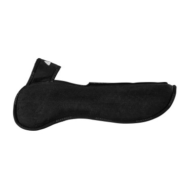 Ammortizzatore con tasche configurabili e pad Piuma WFS in pelle scamosciata piatta Acavallo Nero Ammortizzatore con tasche configurabili e pad Piuma WFS in pelle scamosciata piatta Acavallo Nero