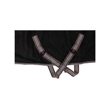 Coperta impermeabile Bucas Anniversary Turnout 150g SD Nero / argento