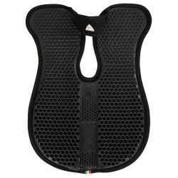 Ammortizzatore Acavallo con memoria di forma rialzato posteriore Nero