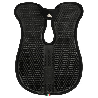 Ammortizzatore Acavallo con memoria di forma rialzato posteriore Nero