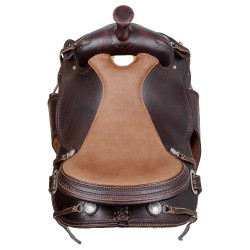 Sella western trail mantello rotondo full quarter 8020 Marrone