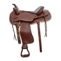 Sella da trail western polivalente Red Horns Sella da trail western polivalente Red Horns