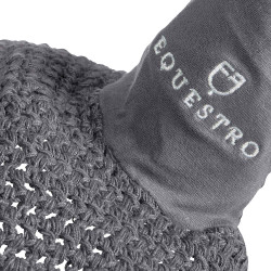 Cuffia antimosche lunga Equestro Grigio Cuffia antimosche lunga Equestro Grigio