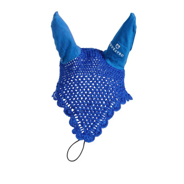 Cuffia antimosche lunga Equestro Blu reale