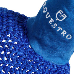Cuffia antimosche lunga Equestro Blu reale