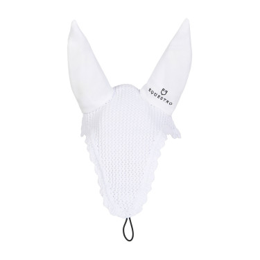 Cuffia antimosche lunga Equestro Bianco Cuffia antimosche lunga Equestro Bianco