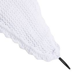 Cuffia antimosche lunga Equestro Bianco Cuffia antimosche lunga Equestro Bianco