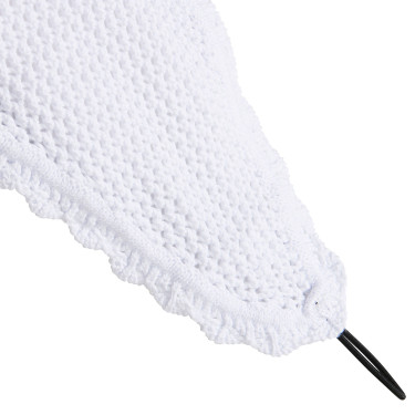 Cuffia antimosche lunga Equestro Bianco Cuffia antimosche lunga Equestro Bianco