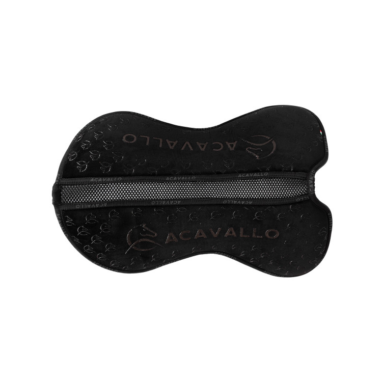 Ammortizzatore Acavallo Close Contact in schiuma memory foam con grip e canale centrale Ammortizzatore Acavallo Close Contact in schiuma memory foam con grip e canale centrale