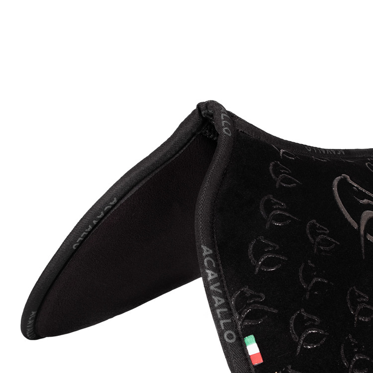 Ammortizzatore Acavallo Close Contact in schiuma memory foam con grip e canale centrale Ammortizzatore Acavallo Close Contact in schiuma memory foam con grip e canale centrale