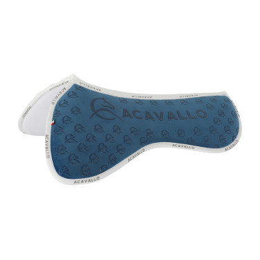 Acavallo Close Contact Stoßdämpfer mit Memoryschaum, Grip und Wirbelkanal Oceano Blu