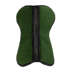 Ammortizzatore Acavallo CSO feltro Close Contact con canale e memory foam Verde foresta