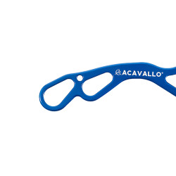 Rami Hackamore Acavallo Alupro Blu