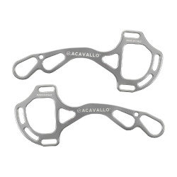 Rami Hackamore Acavallo Alupro Alluminio Argento Rami Hackamore Acavallo Alupro Alluminio Argento