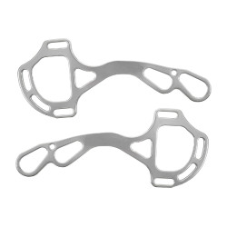 Rami Hackamore Acavallo Alupro Alluminio Argento Rami Hackamore Acavallo Alupro Alluminio Argento