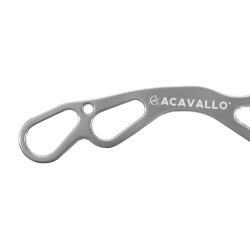 Rami Hackamore Acavallo Alupro Alluminio Argento Rami Hackamore Acavallo Alupro Alluminio Argento