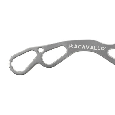 Rami Hackamore Acavallo Alupro Alluminio Argento Rami Hackamore Acavallo Alupro Alluminio Argento