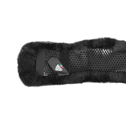 Coprisottopancia Anatomico Acavallo Corto in Gel e Montone Nero