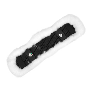 Coprisottopancia Anatomico Acavallo Corto in Gel e Montone Bianco Coprisottopancia Anatomico Acavallo Corto in Gel e Montone Bianco