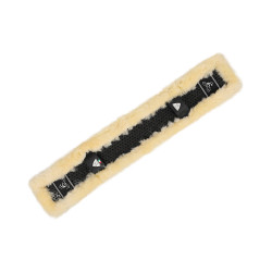 Acavallo Classic Kurzgurt-Schoner Gel & Lammfell Naturale Marrone