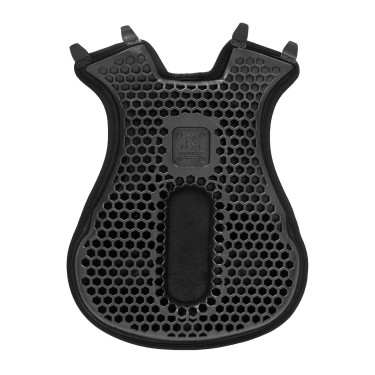 Coprisella Acavallo Ortho-Coccyx Western Gel Esagonale Dri-Lex 20mm Nero
