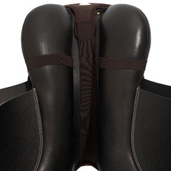 Copriseggio Acavallo Classic Obstacle Gel 20mm Dri-Lex Marrone