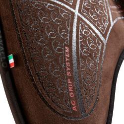Ammortizzatore Acavallo grip e schiuma memory foam Close Contact Marrone / bronzo