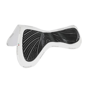Ammortizzatore in gel classico Acavallo Close Contact memory foam Bianco
