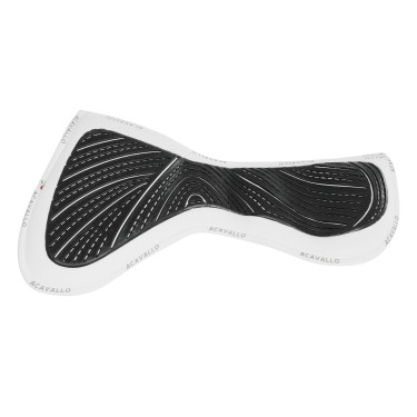 Ammortizzatore in gel classico Acavallo Close Contact memory foam Bianco Ammortizzatore in gel classico Acavallo Close Contact memory foam Bianco