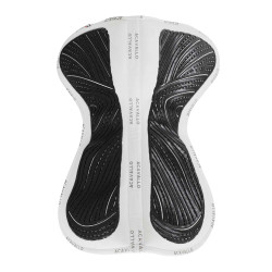 Ammortizzatore in gel classico Acavallo Close Contact memory foam Bianco