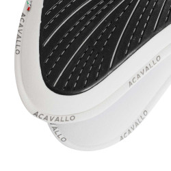Ammortizzatore in gel classico Acavallo Close Contact memory foam Bianco