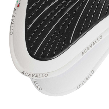 Ammortizzatore in gel classico Acavallo Close Contact memory foam Bianco Ammortizzatore in gel classico Acavallo Close Contact memory foam Bianco