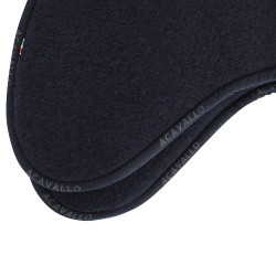 Ammortizzatore Acavallo Close Contact memory foam in lana vergine Blu