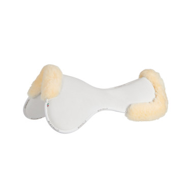 Ammortizzatore in memory foam Acavallo Close Contact con montone Bianco / naturale