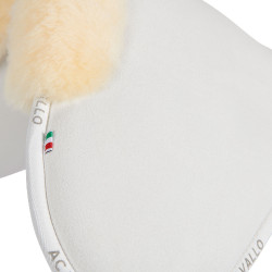 Ammortizzatore in memory foam Acavallo Close Contact con montone Bianco / naturale