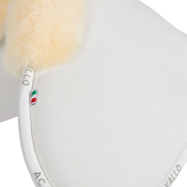 Ammortizzatore in memory foam Acavallo Close Contact con montone Bianco / naturale